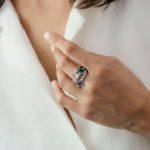 انگشتر طلا با سنگ